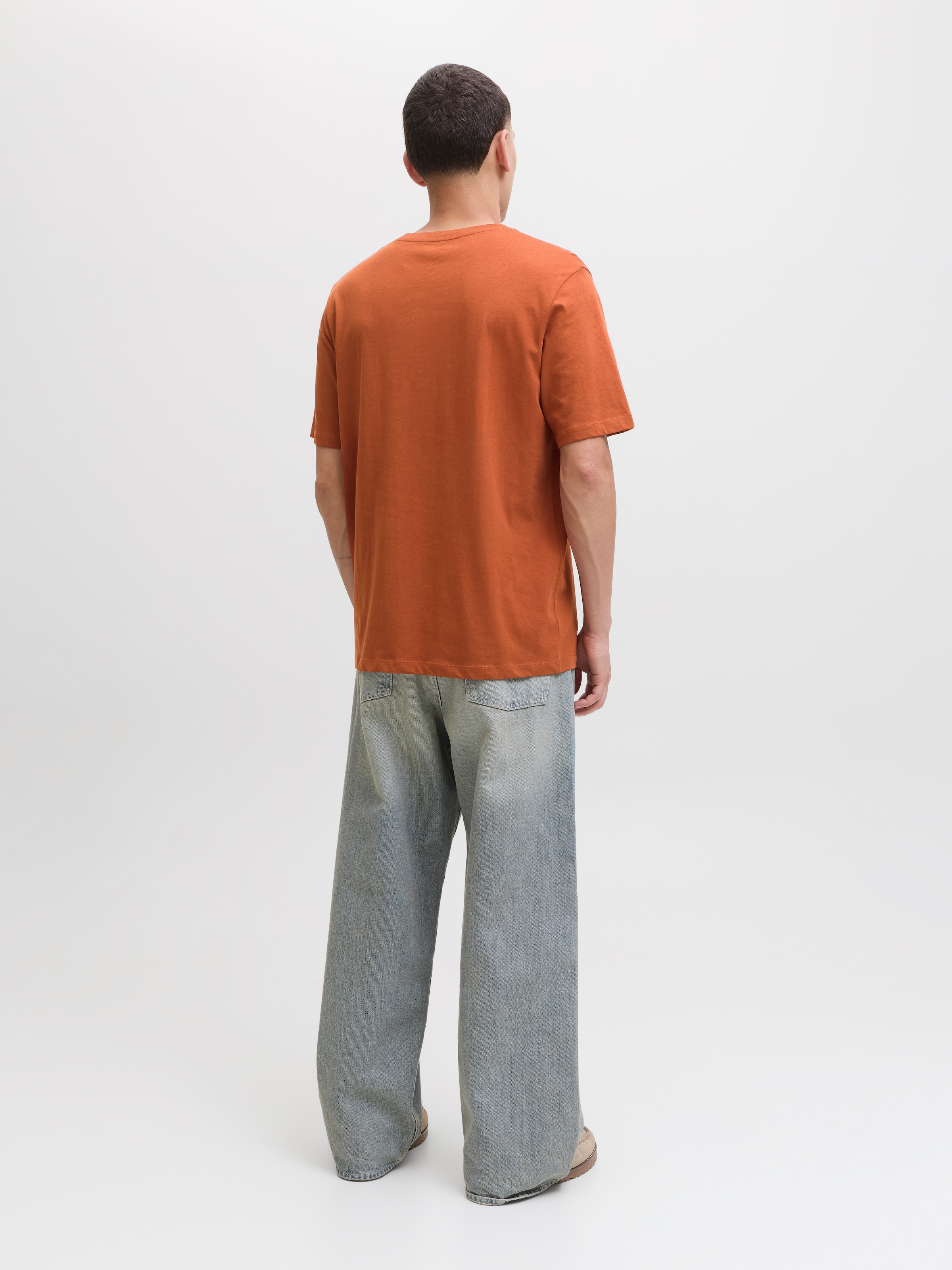 Jack & Jones Print-Shirt »JORCANGGU TEE SS CREW NECK FST«, mit Logoprint