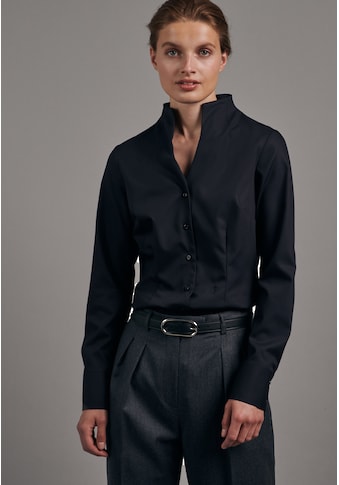 seidensticker Klassische Bluse »Schwarze Rose«, Langarm Kragen Uni kaufen