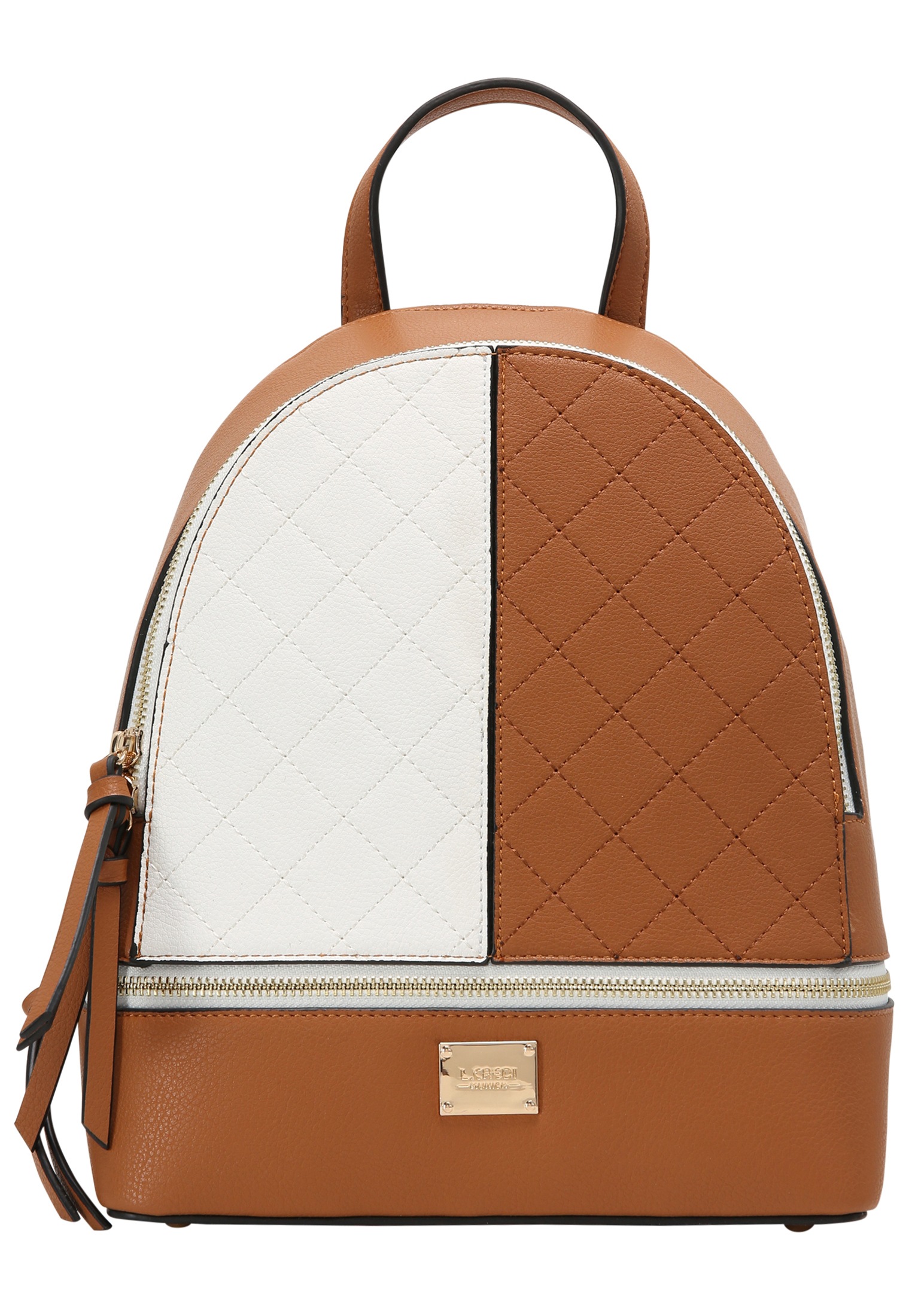 L. CREDI Rucksack »Giulia«, mit Ziernähten