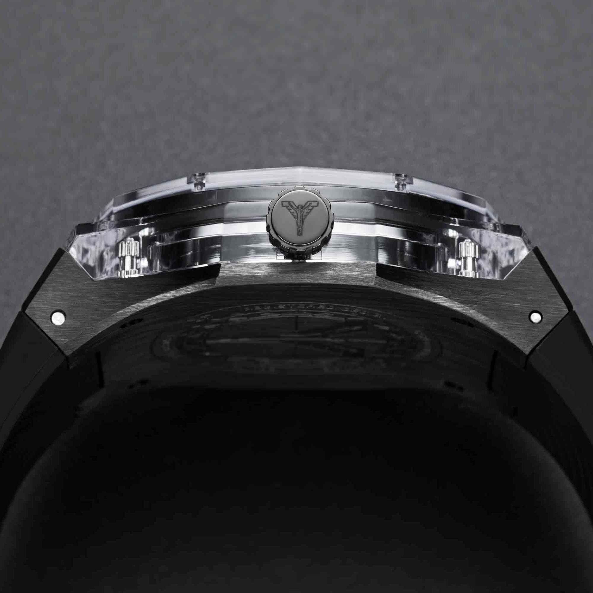 CARLO COLUCCI Quarzuhr »CC505-1« Armbanduhr, Herrenuhr, Silikonarmband, analog