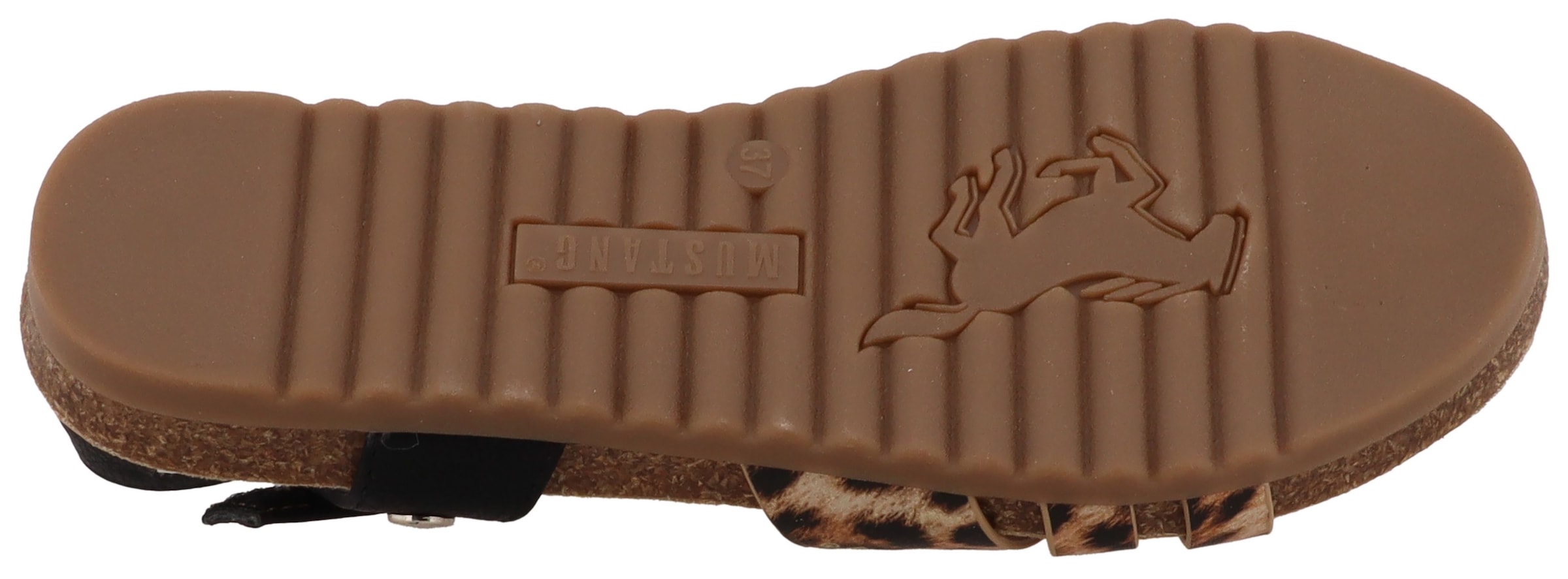 Mustang Shoes Riemchensandale »Nannette«  Sandalette, Sommerschuh mit verstellbarer Schnalle