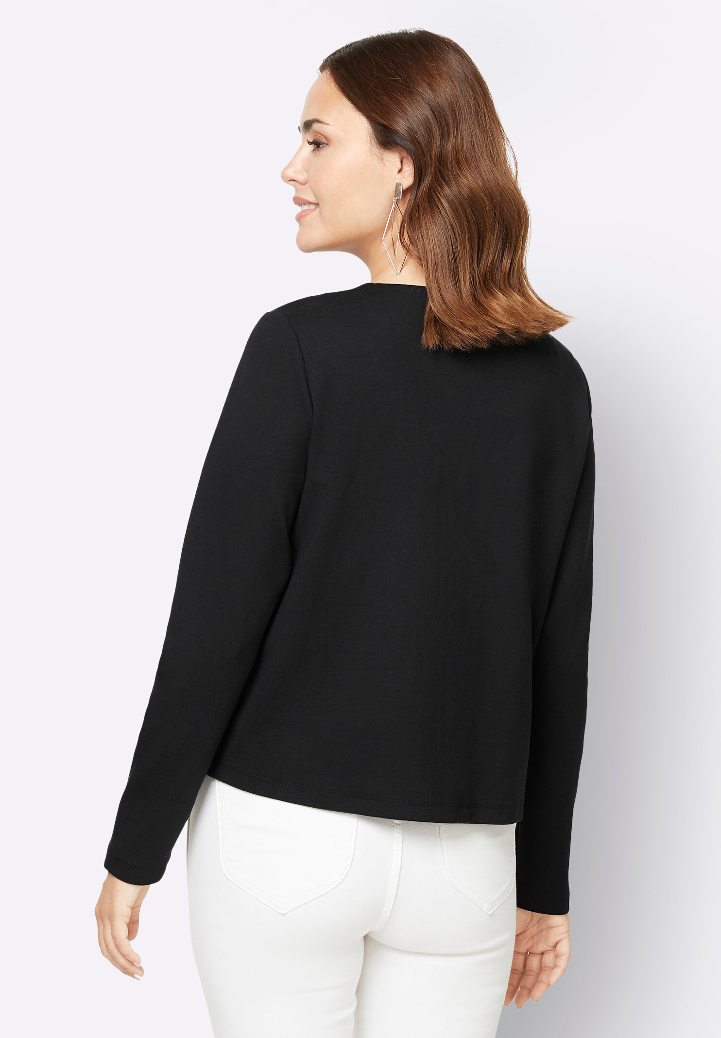 creation L Shirtjacke »Shirtjacke Shirtjacke mit Lyocell-Anteil«