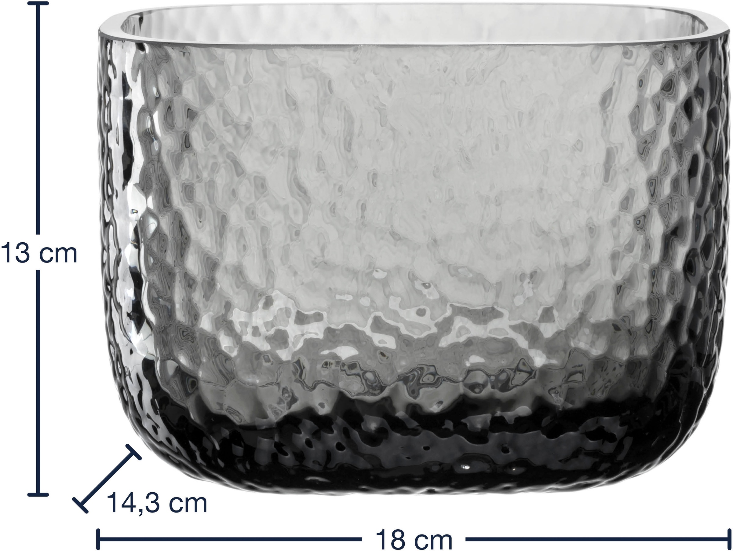 LEONARDO Dekovase »Vase MARTELLO«, (1 St.)