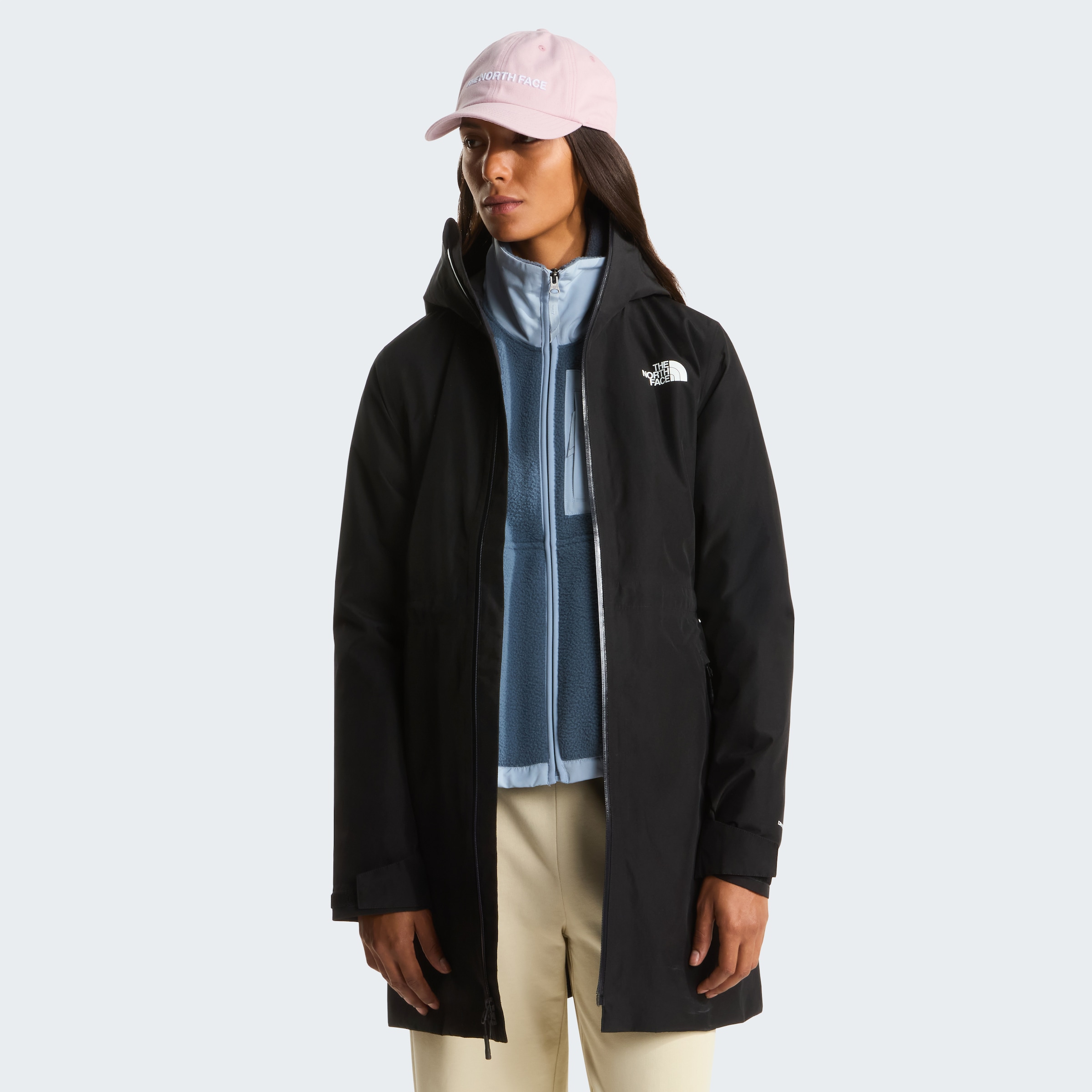The North Face Funktionsmantel »W DRYVENT MONO BEDRETTO PARKA« wasserdicht, winddicht, isolierend, sportlicher Stil