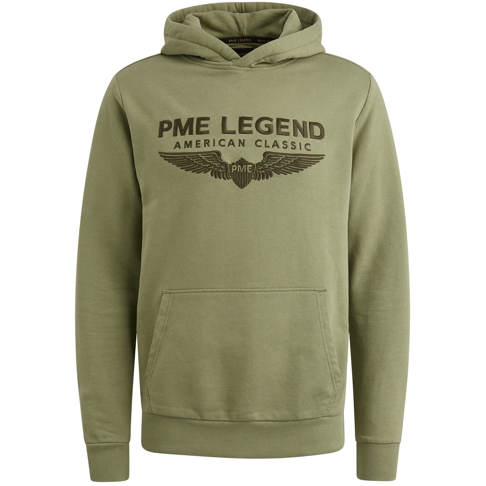 PME LEGEND Kapuzensweatshirt »Hooded soft terry with logo«, mit Logo Print