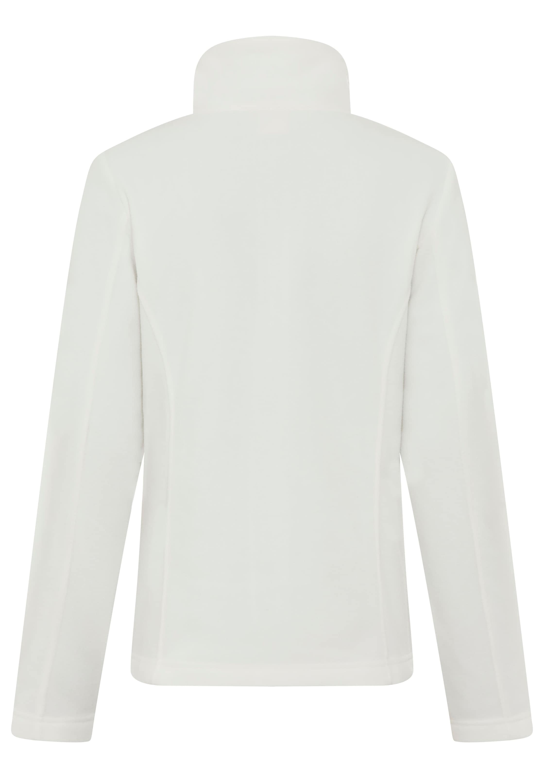 Ocean Sportswear Fleecejacke aus weichem Fleece-Material, unifarben, mit Logostickerei