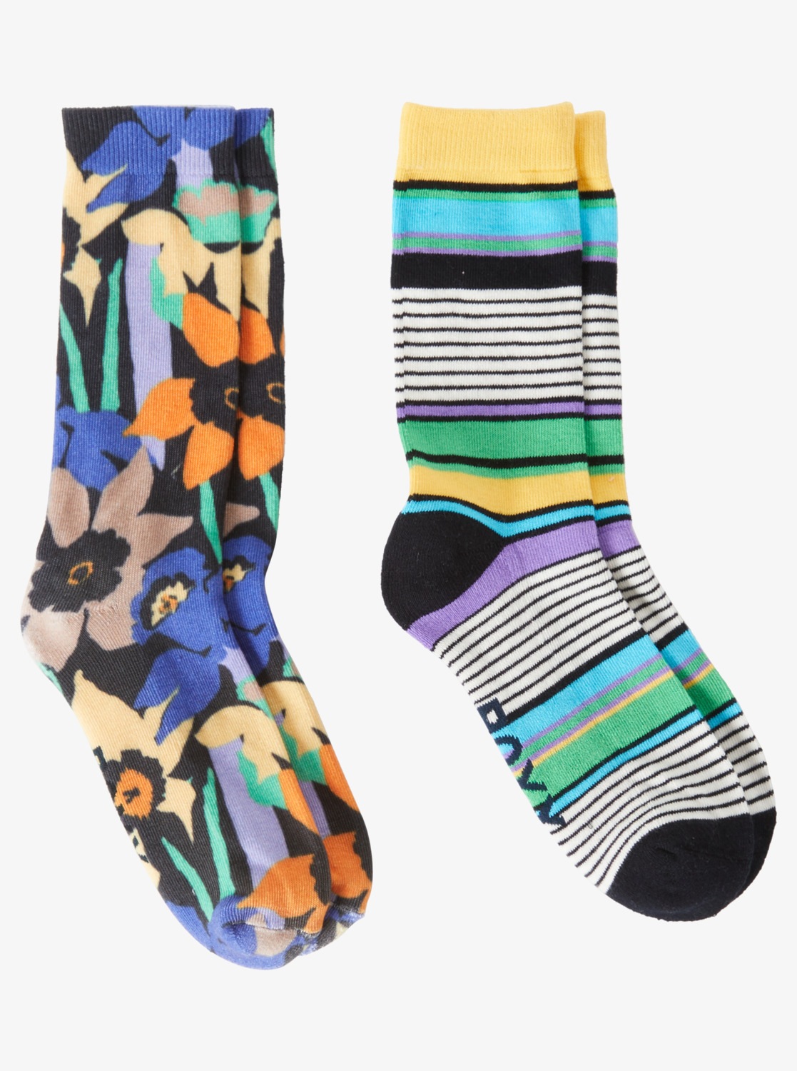 Roxy Damen Kurzsocken »Printed« in grau, Größe Einheitsgröße