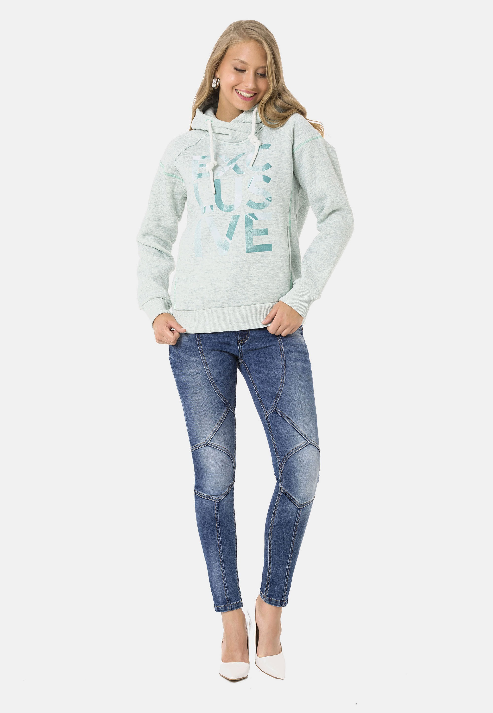 Cipo & Baxx Kapuzenpullover »WL330« mit Kapuze