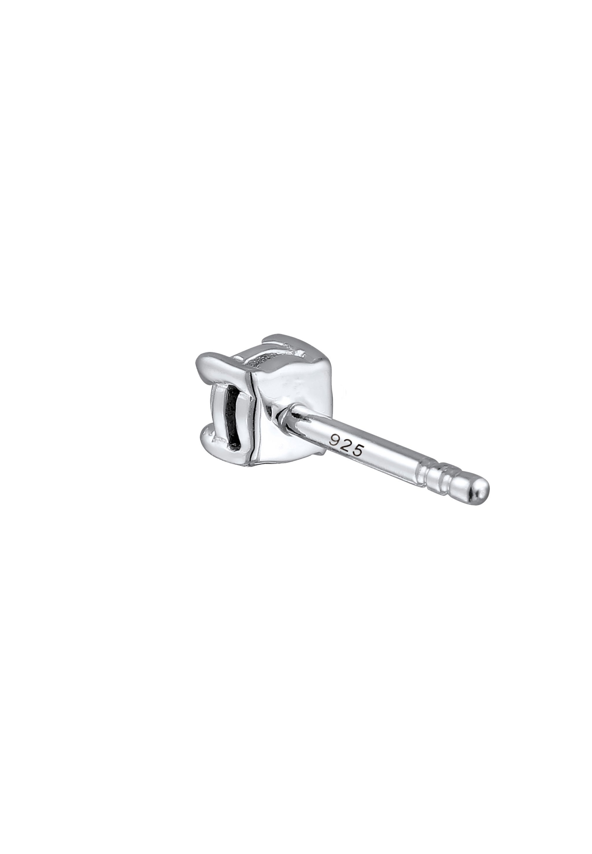 Kuzzoi Paar Ohrstecker »Ohrringe Ohrstecker Lab Grown Diamant Weiß (0.17ct) 925 Sterling Silber«