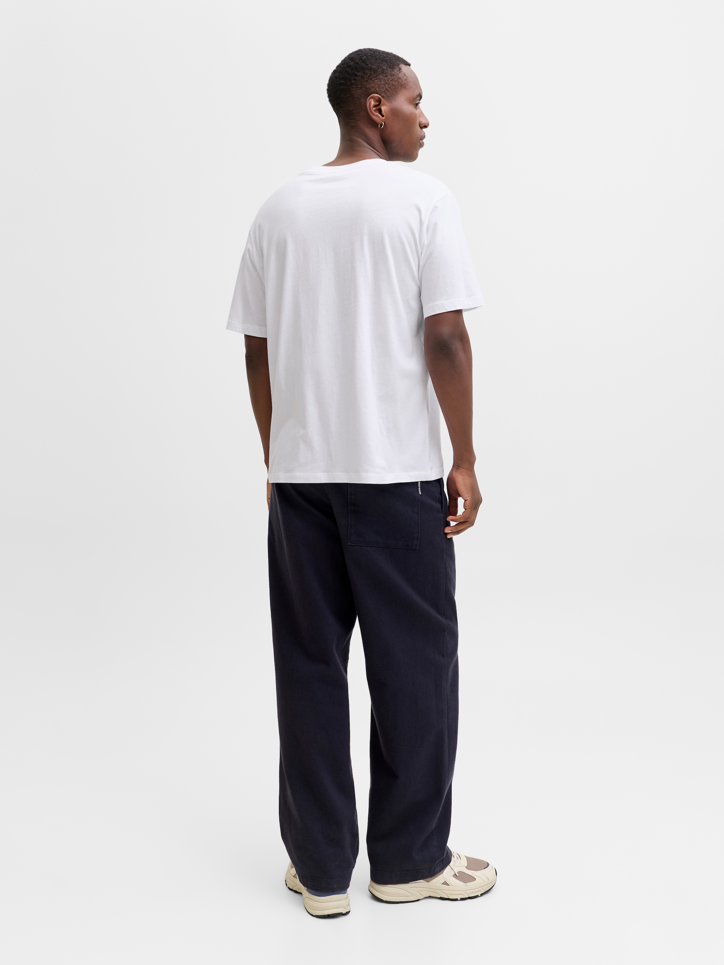 Jack & Jones Kurzarmshirt »JJHUGO LOOSE TEE SS CREW NECK 3PK MP« Baumwolle, loose fit