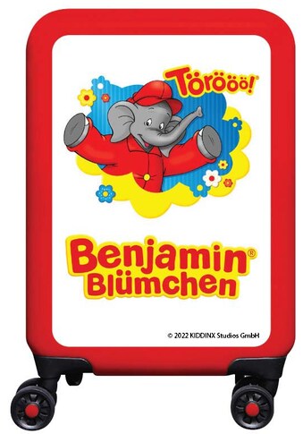 Kiddinx Kinderkoffer »Benjamin Blümchen Törööö!, 77 cm«, 4 Rollen, Made in Germany kaufen