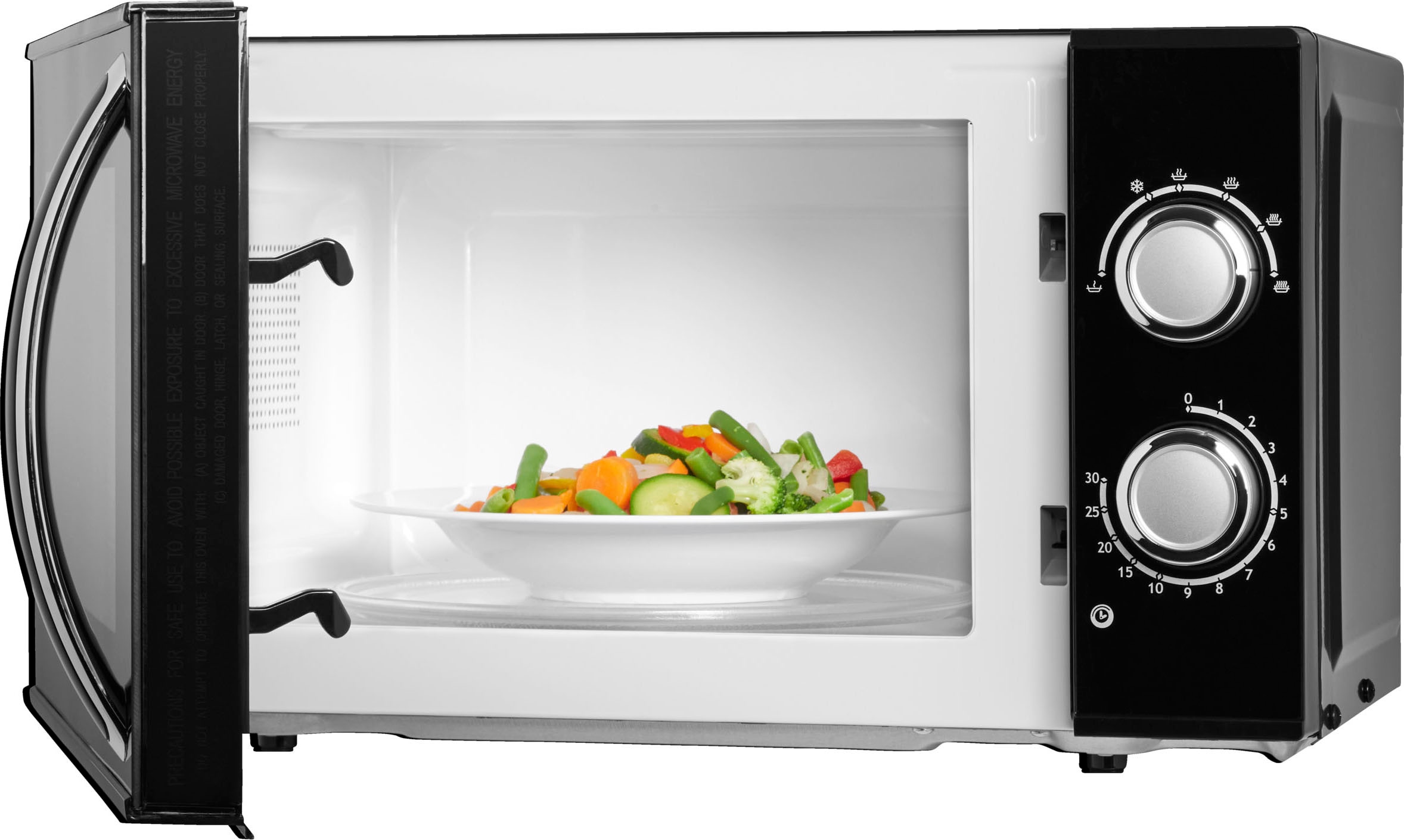 Medion® Mikrowelle »MD 15644«, Mikrowelle, 700 W, Leistung 700 W, 6 Leistungsstufen, Auftaufunktion