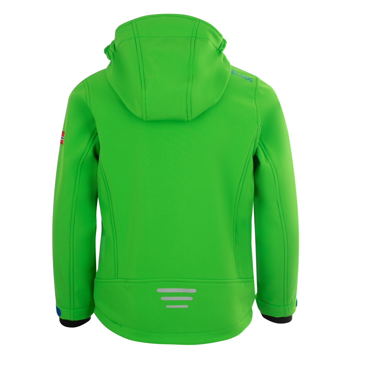 TROLLKIDS Softshelljacke »KIDS TROLLFJORD JACKET« sportlicher Stil, winddicht, wasserabweisend, mit Reißverschluss