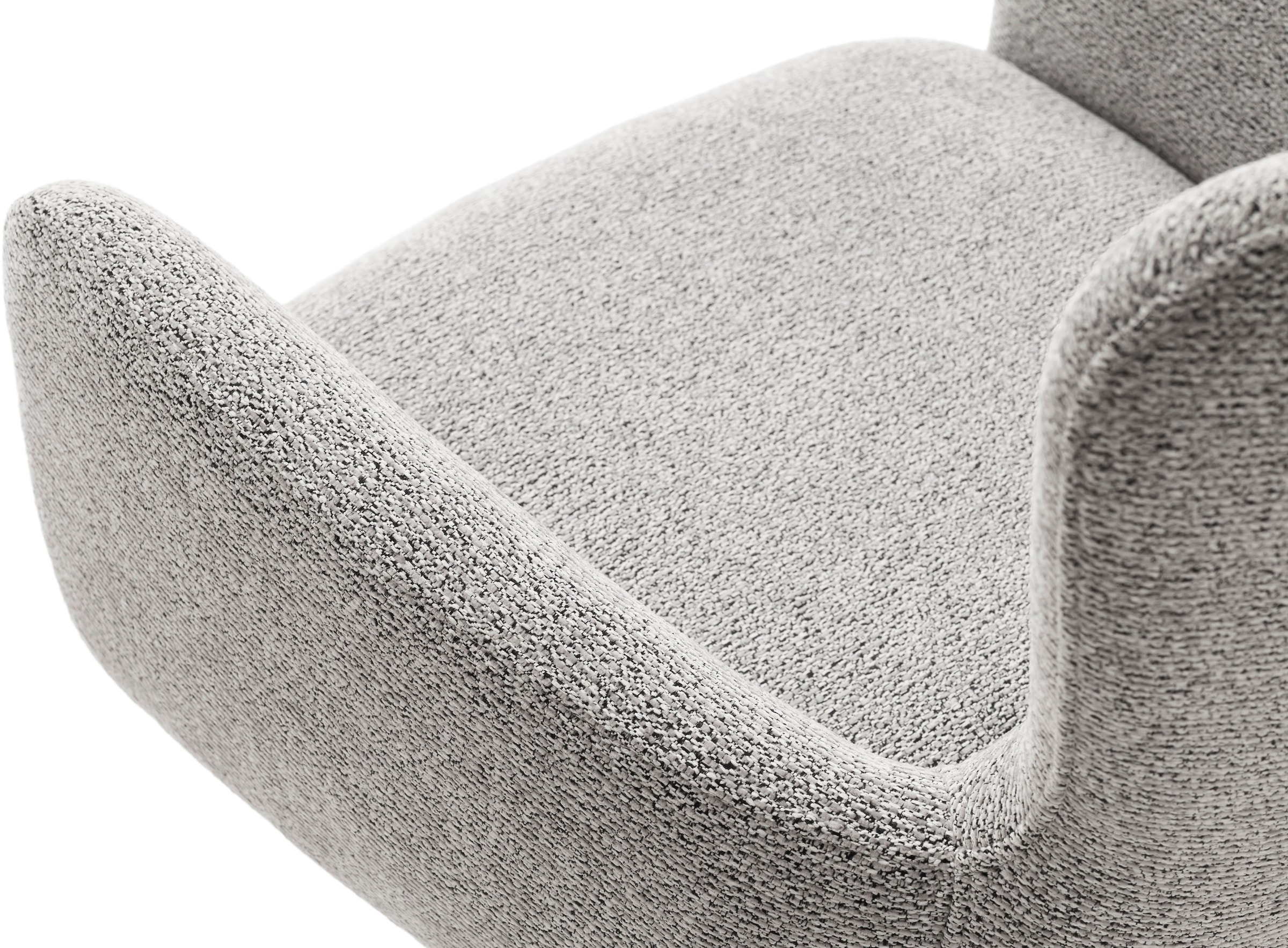 MCA furniture 4-Fußstuhl (Set) 2 Stk.Taschenfederkern, 360° drehbar