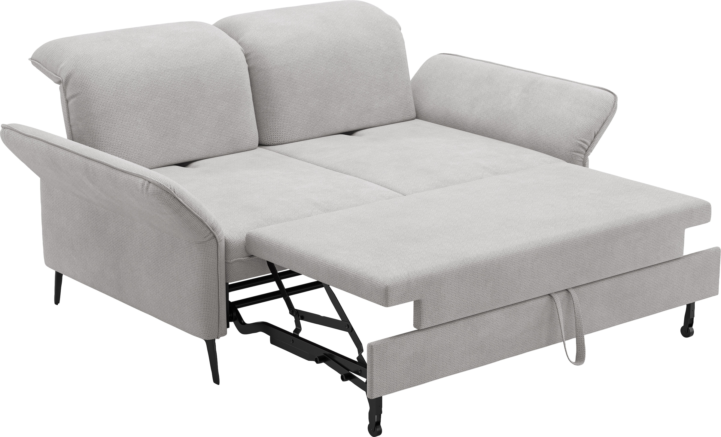 sit&more 2,5-Sitzer »Emely, inkl. Sitztiefenverstellung«, wahlweise mit Bettfunktion, Kopf- & Armteilverstellung