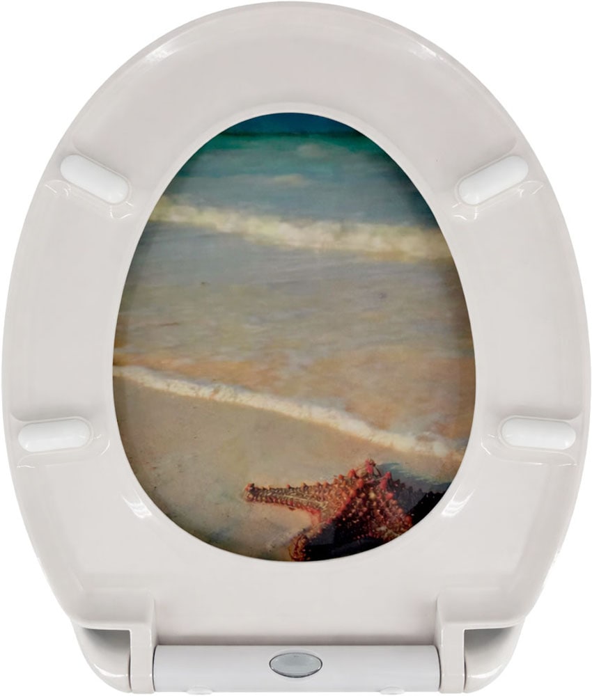 welltime WC-Sitz »Dekor« Mit Absenkautomatik & Schnellverschluss