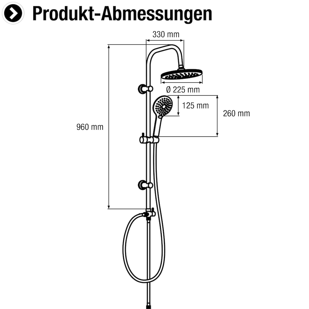 CORNAT Duschsystem