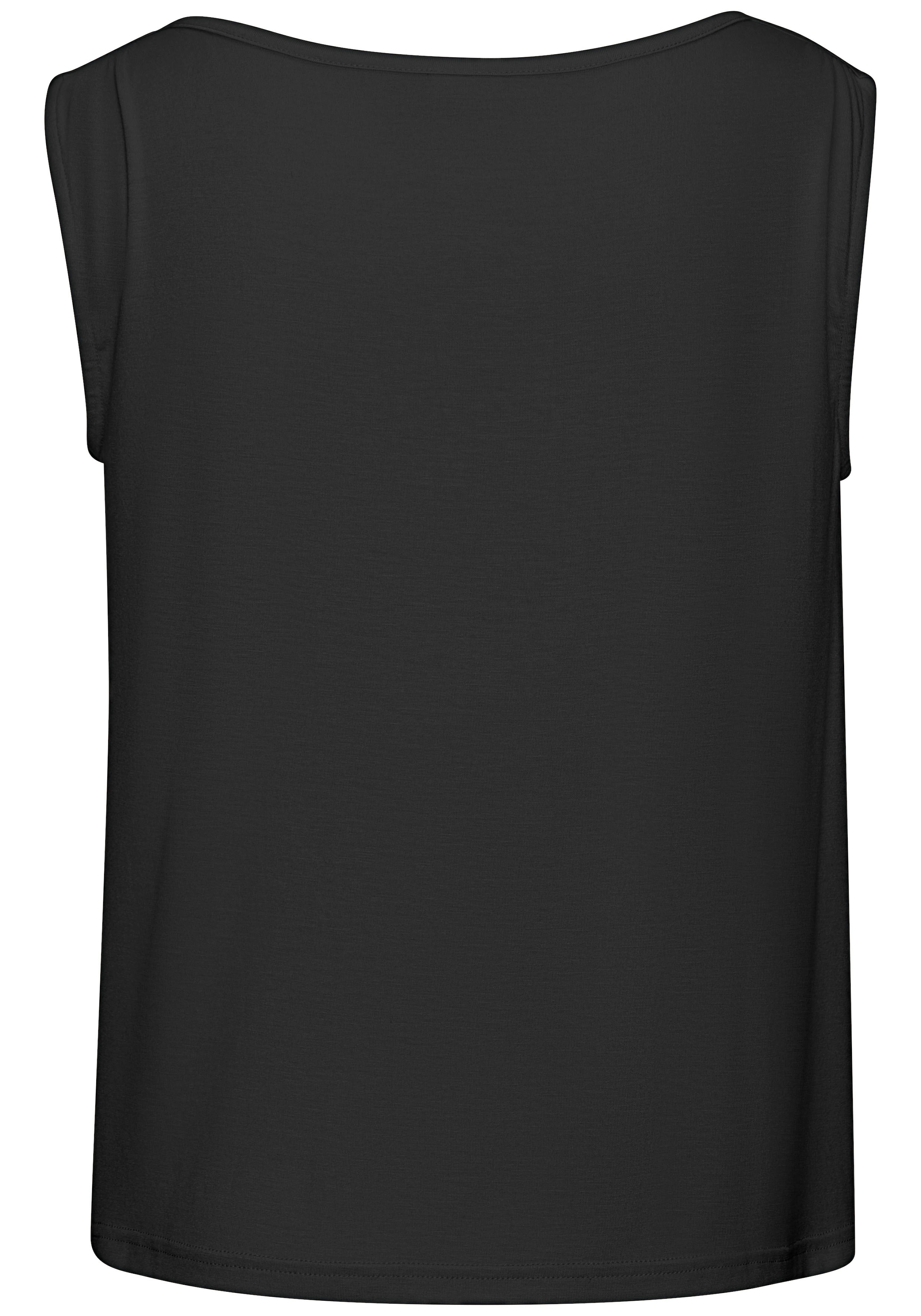 LASCANA Shirttop aus weichem Viskosejersey