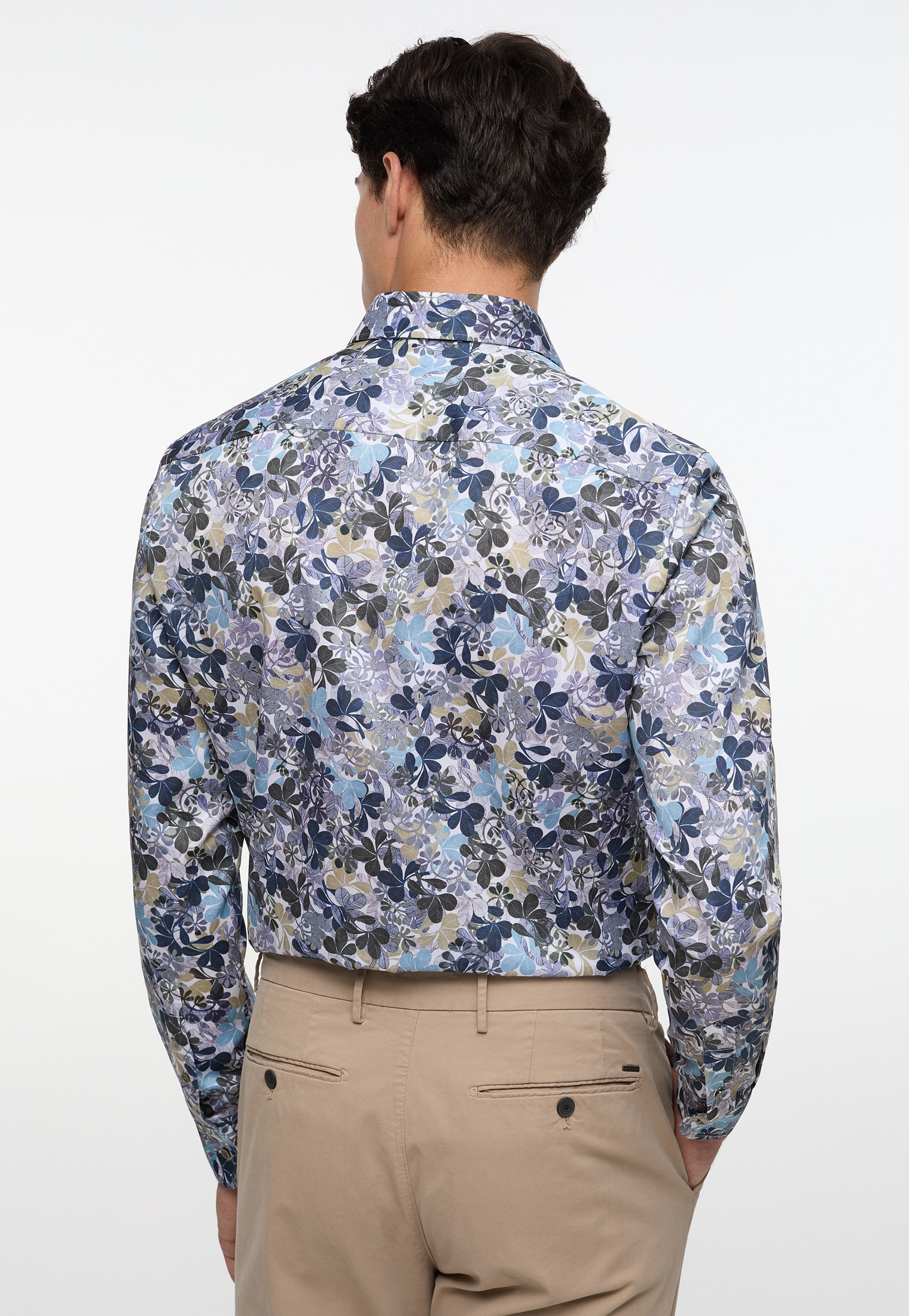Eterna Langarmhemd »SLIM FIT« NON IRON (bügelfrei)