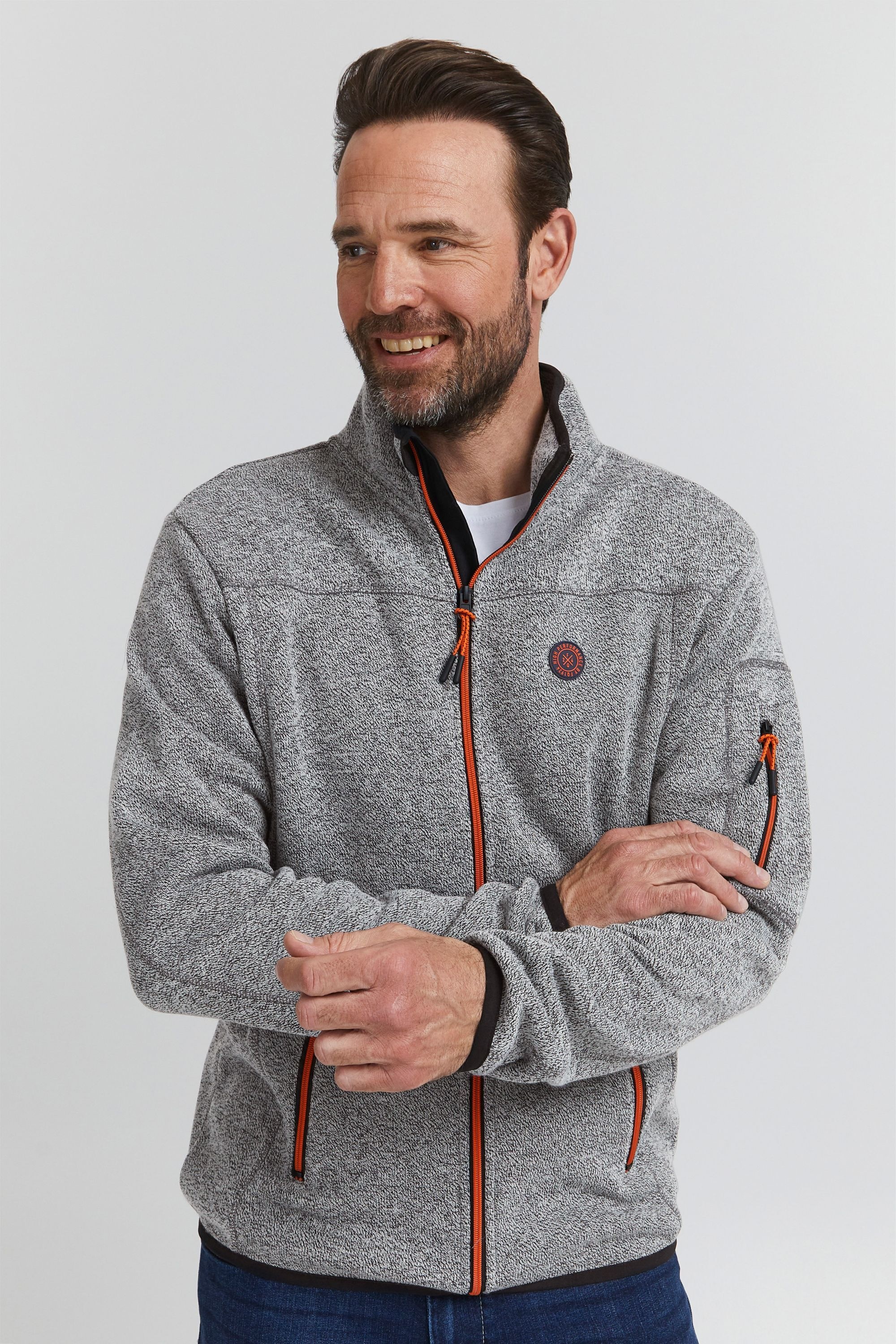 FQ1924 Fleecejacke »Fleecejacke FQPentrus«, ohne Kapuze