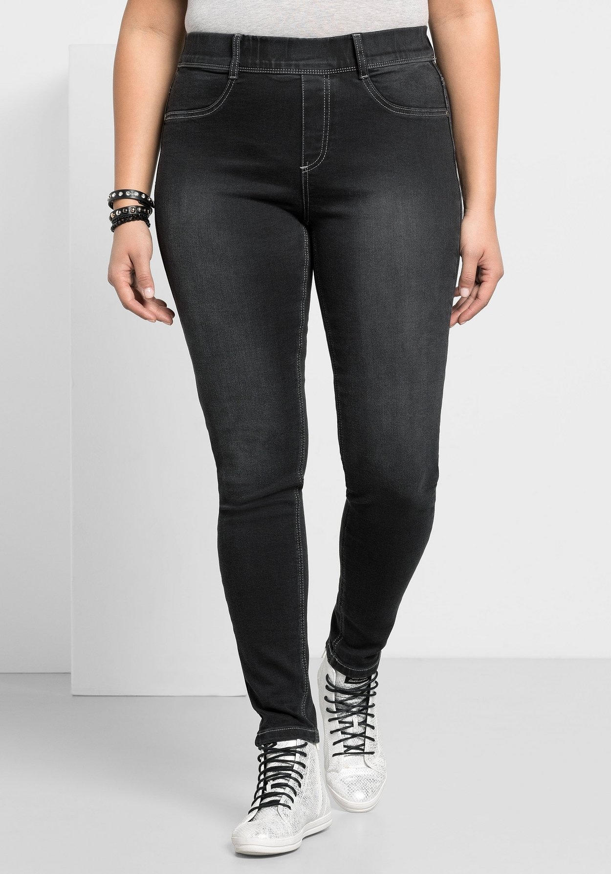 Sheego Jeansjeggings »Jeggings Power-Stretch-Qualität«