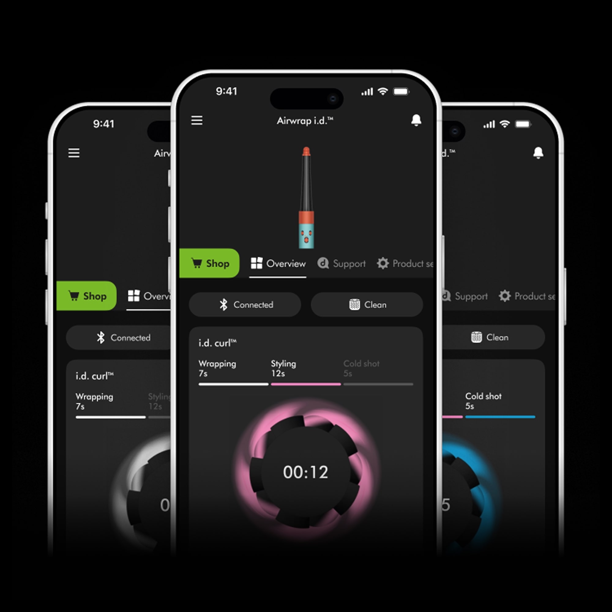 DYSON Multihaarstyler »Airwrap i.d.TM Multi-Haarstyler und - trockner, Amber Silk« 6 Aufsätze
