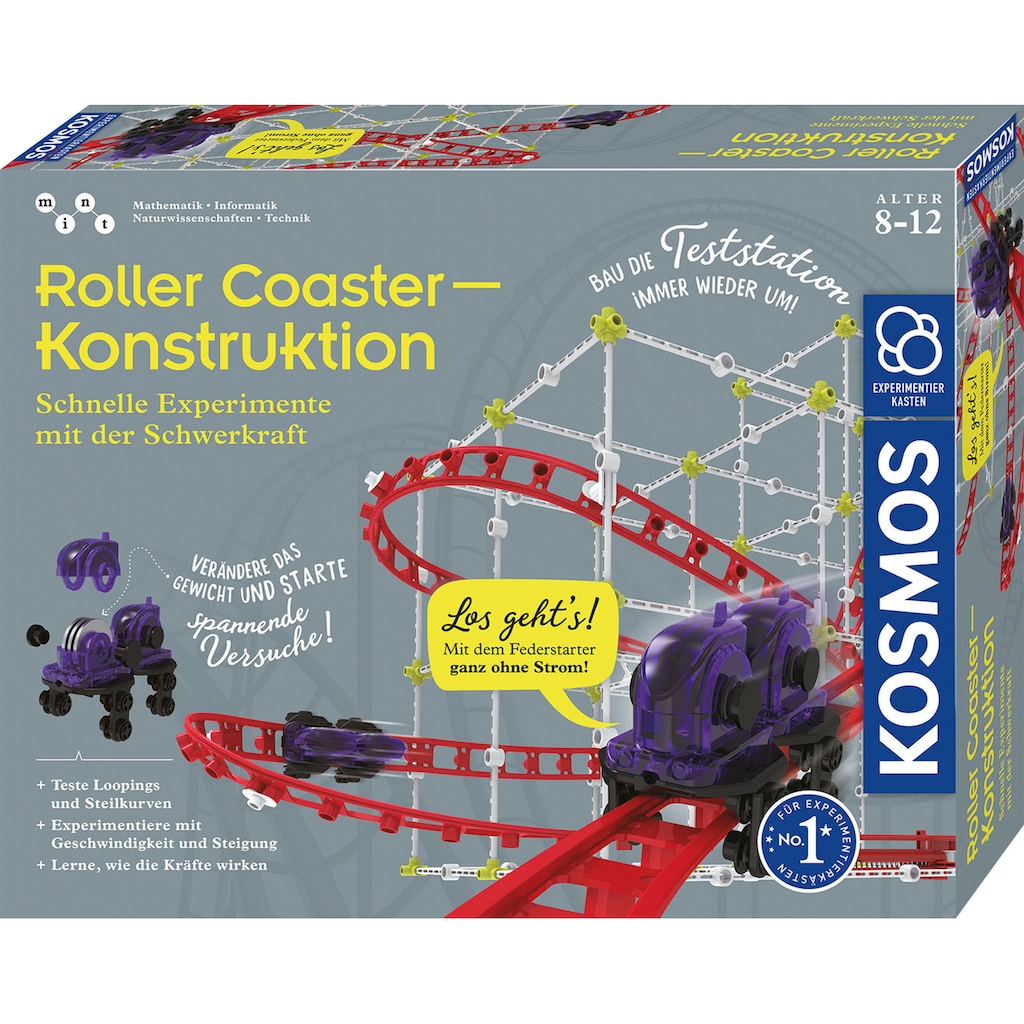 Kosmos Experimentierkasten »Roller Coaster-Konstruktion«