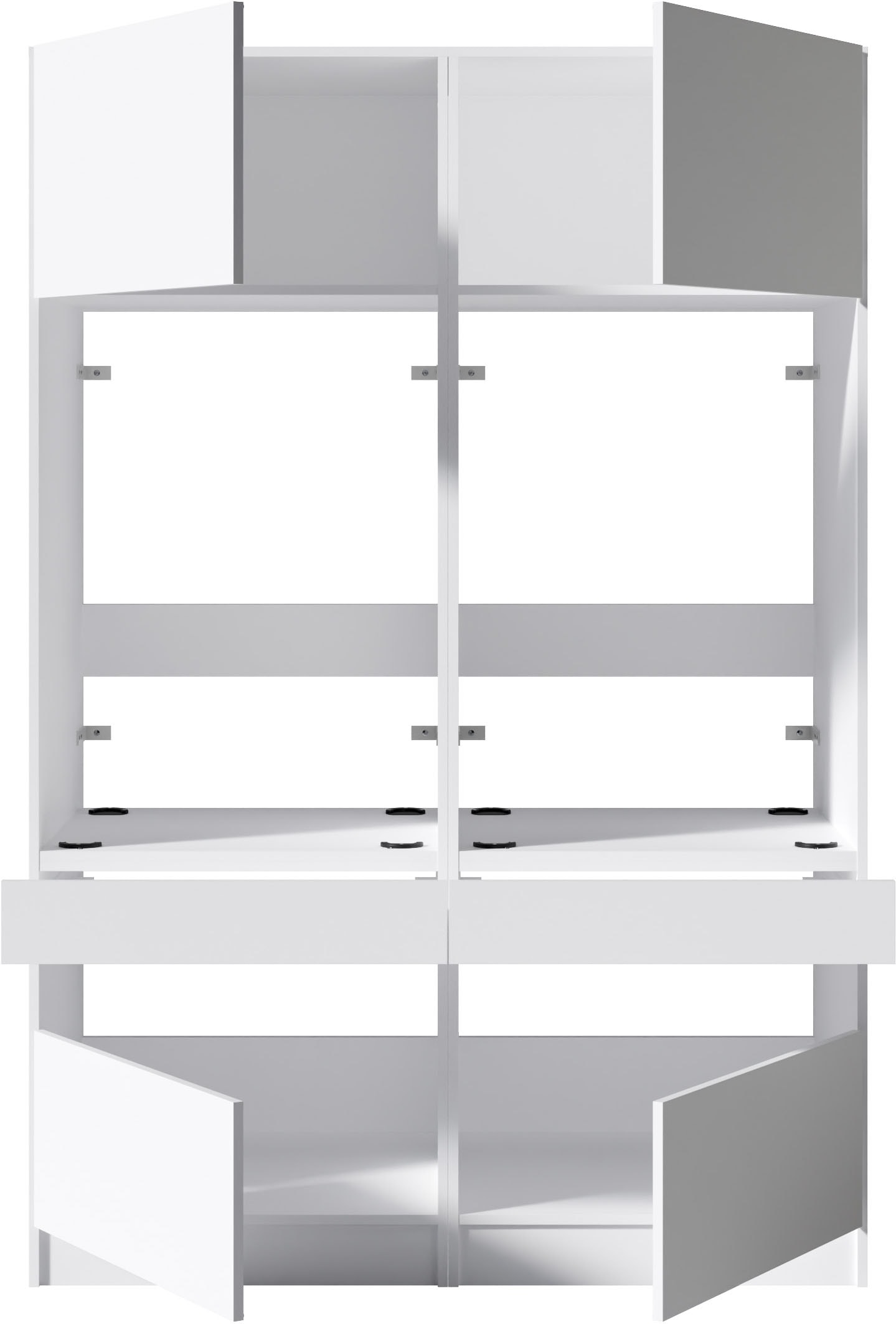 BASIC by Balculina Mehrzweckschrank-Set »Washhome B/T/H 135x68x200 cm« 2 Stk. tlg.