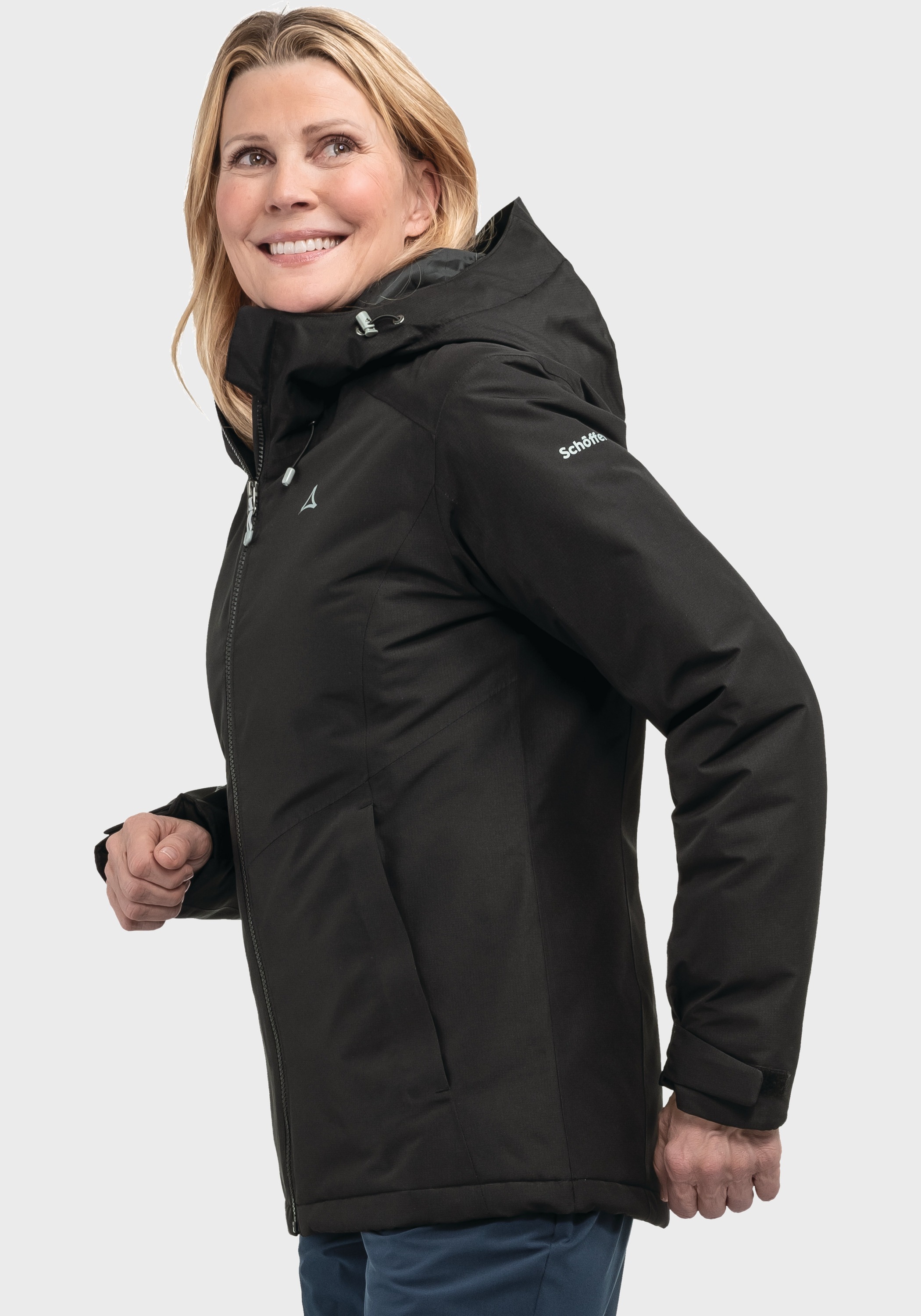 Schöffel Outdoorjacke »Hiking Ins Jacket Style Wildkar WMS« mit Kapuze
