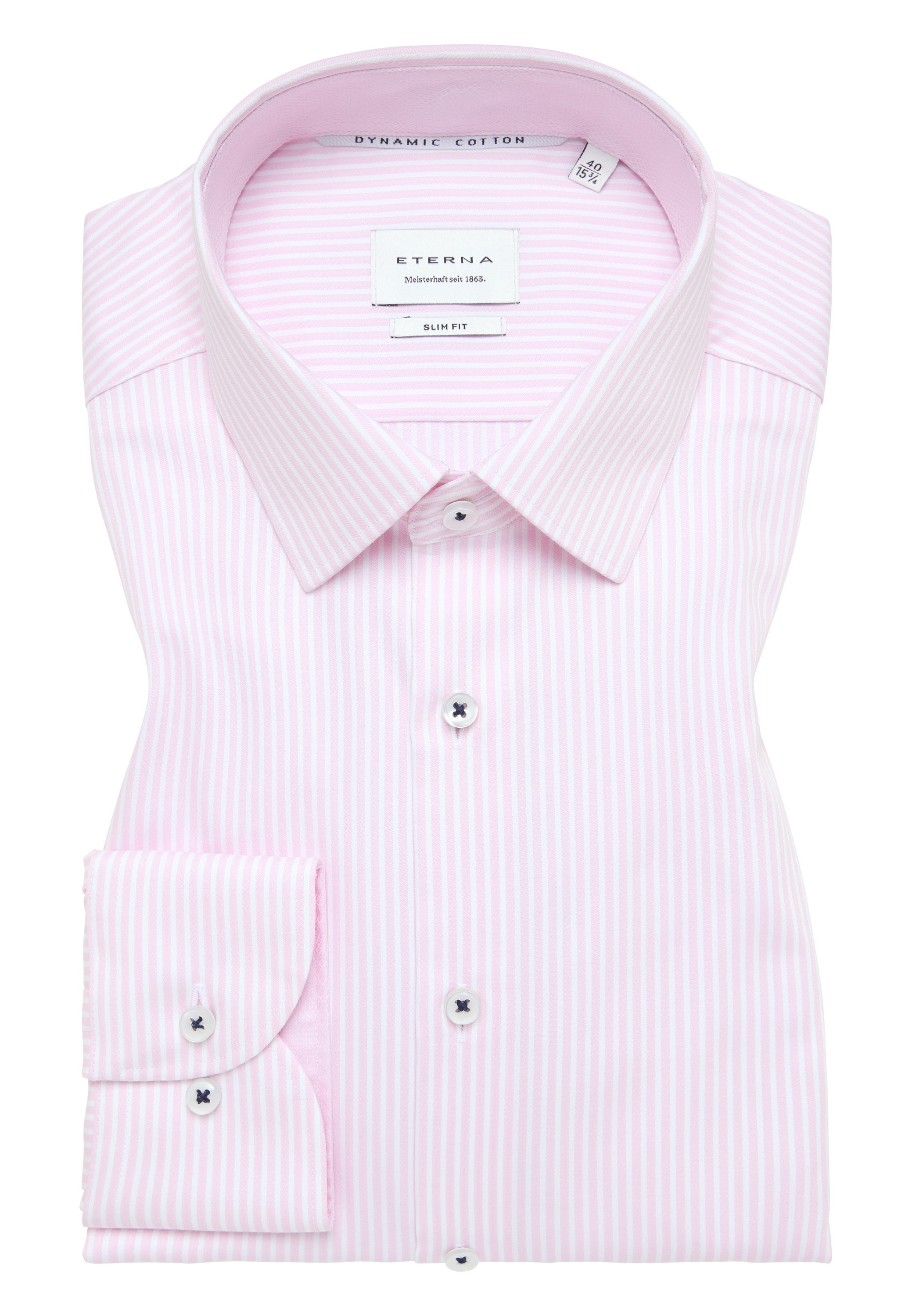 Eterna Langarmhemd »SLIM FIT«, NON IRON (bügelfrei)