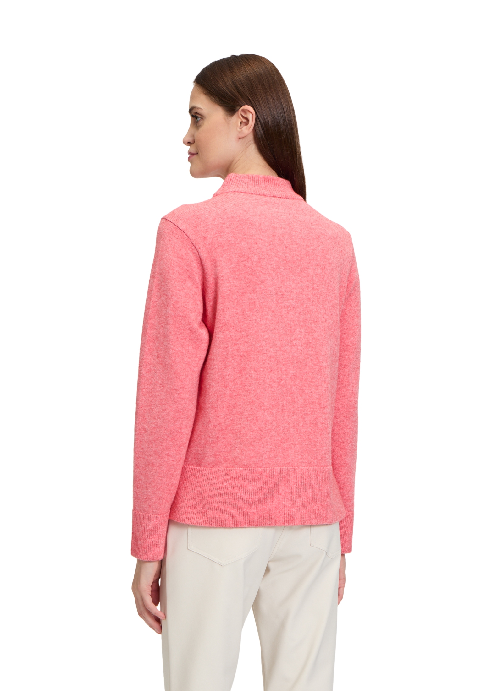 Betty Barclay Rundhalspullover »Feinstrickpullover mit Rippenstruktur«