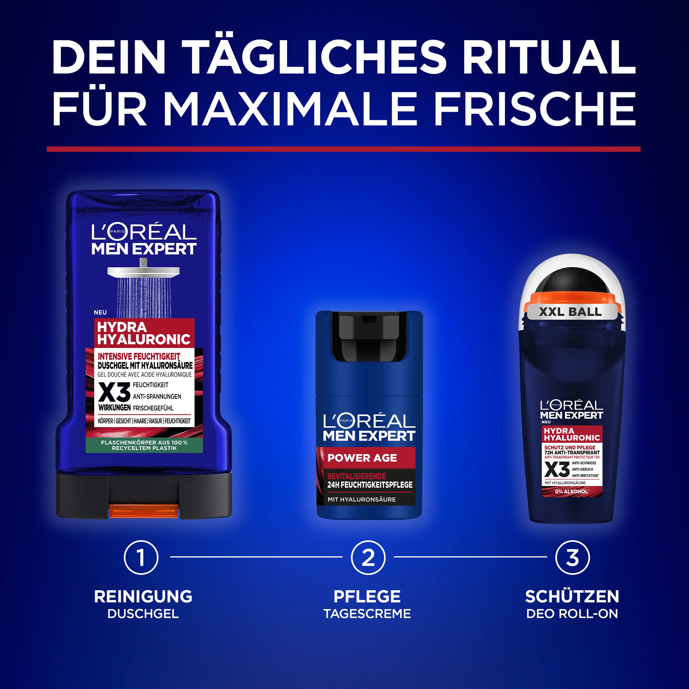 L'ORÉAL PARIS MEN EXPERT Pflege-Set »L'Oréal Men Expert Power Age Hygiene Coffret«