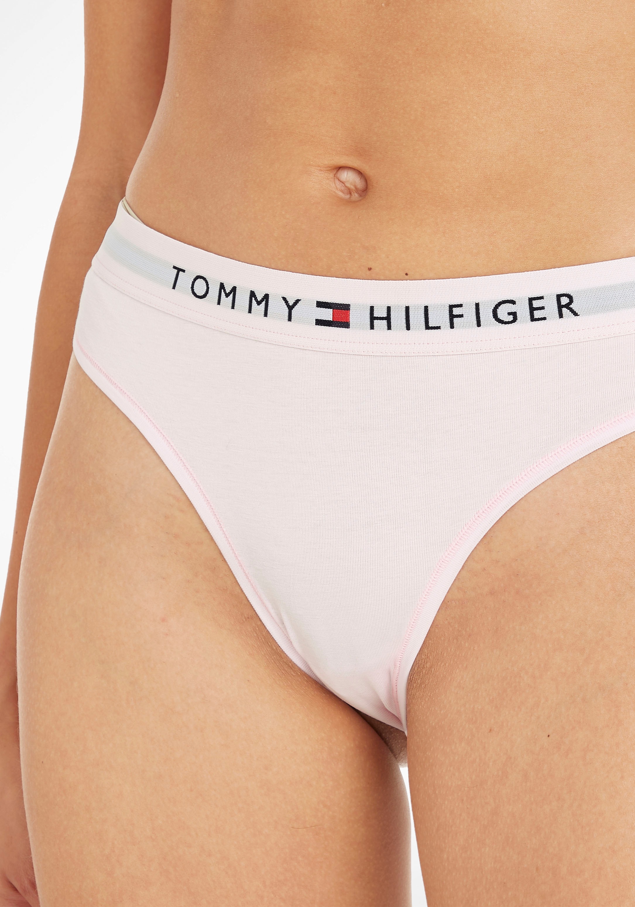 Tommy Slip Hilfiger Online Markenlabel mit Underwear Hilfiger Tommy OTTO im »THONG«, Shop
