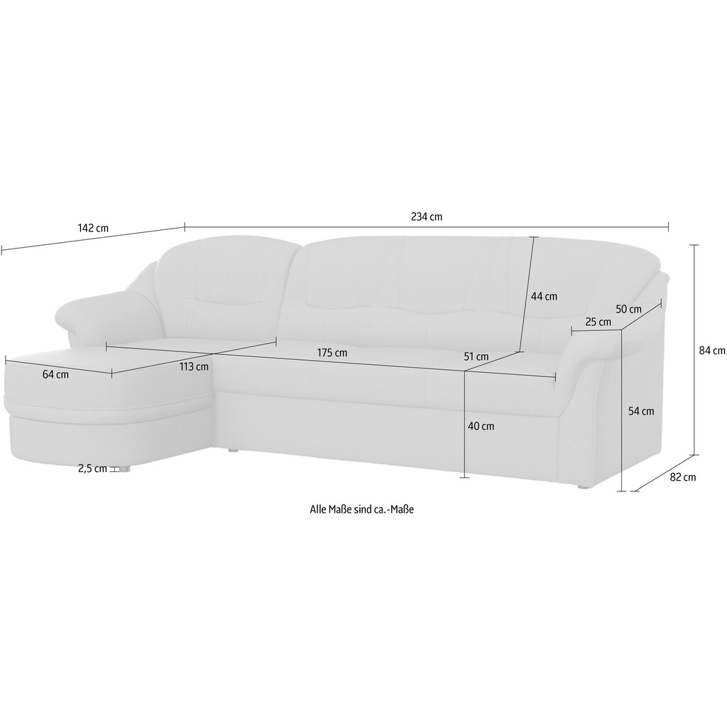 DOMO collection Ecksofa »Montana«