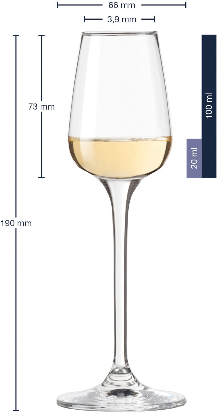 LEONARDO Digestifglas »TIVOLI«, (Set, 6 tlg.), 100 ml, 6-teilig