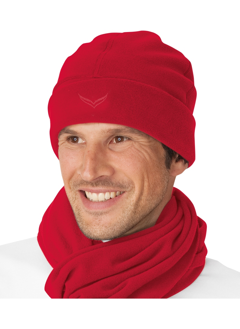 Trigema Herren Fleecemütze »TRIGEMA Fleecemütze« 1 Stk. tlg. in braun, Größe 3