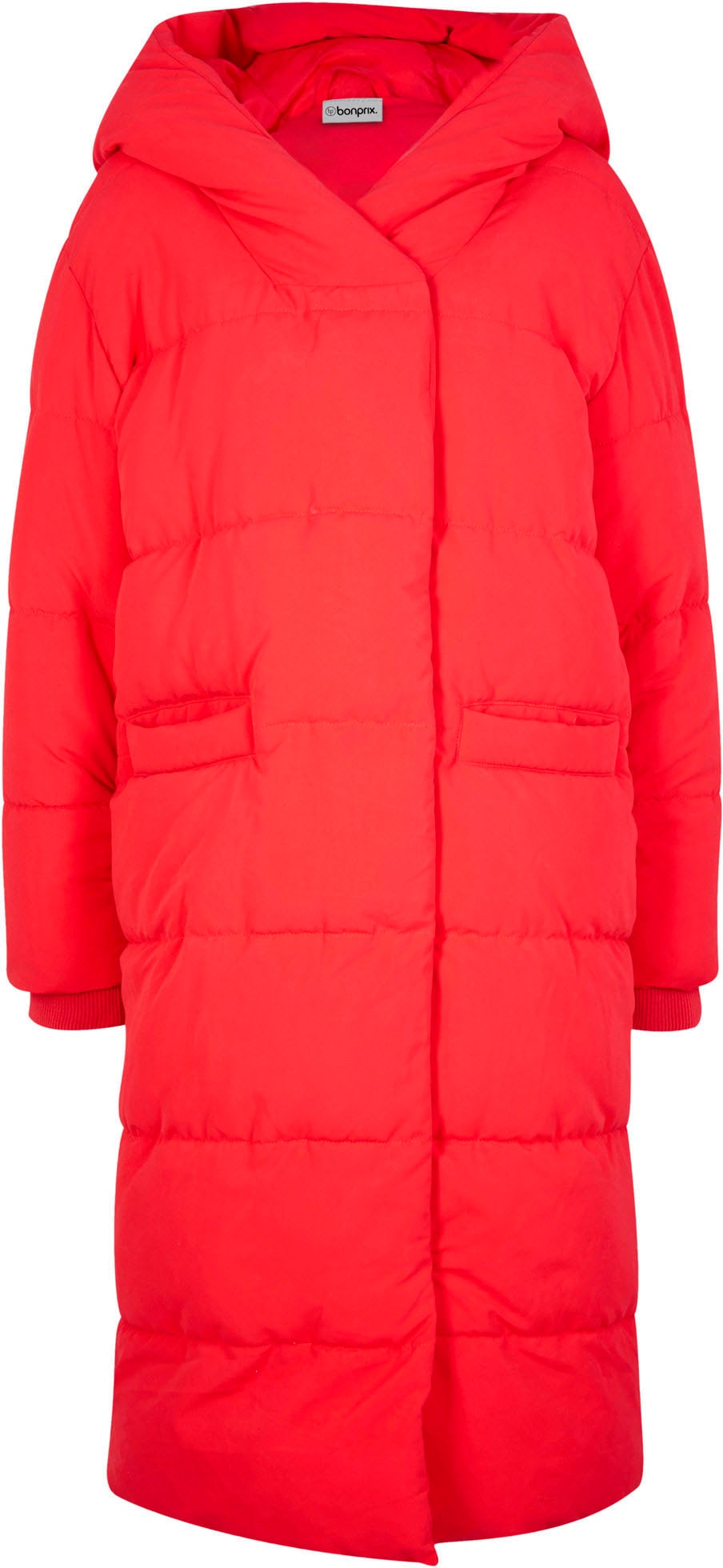 bonprix Steppmantel mit dicker Wattierung, mit Kapuze, Oversize-Passform