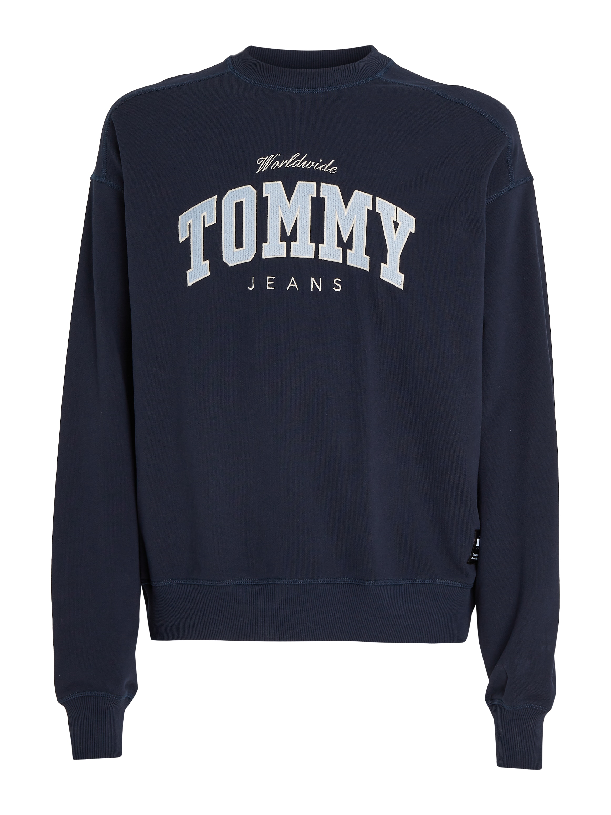 Tommy Jeans Sweatshirt »TJM BOXY VARSITY CREW EXT«