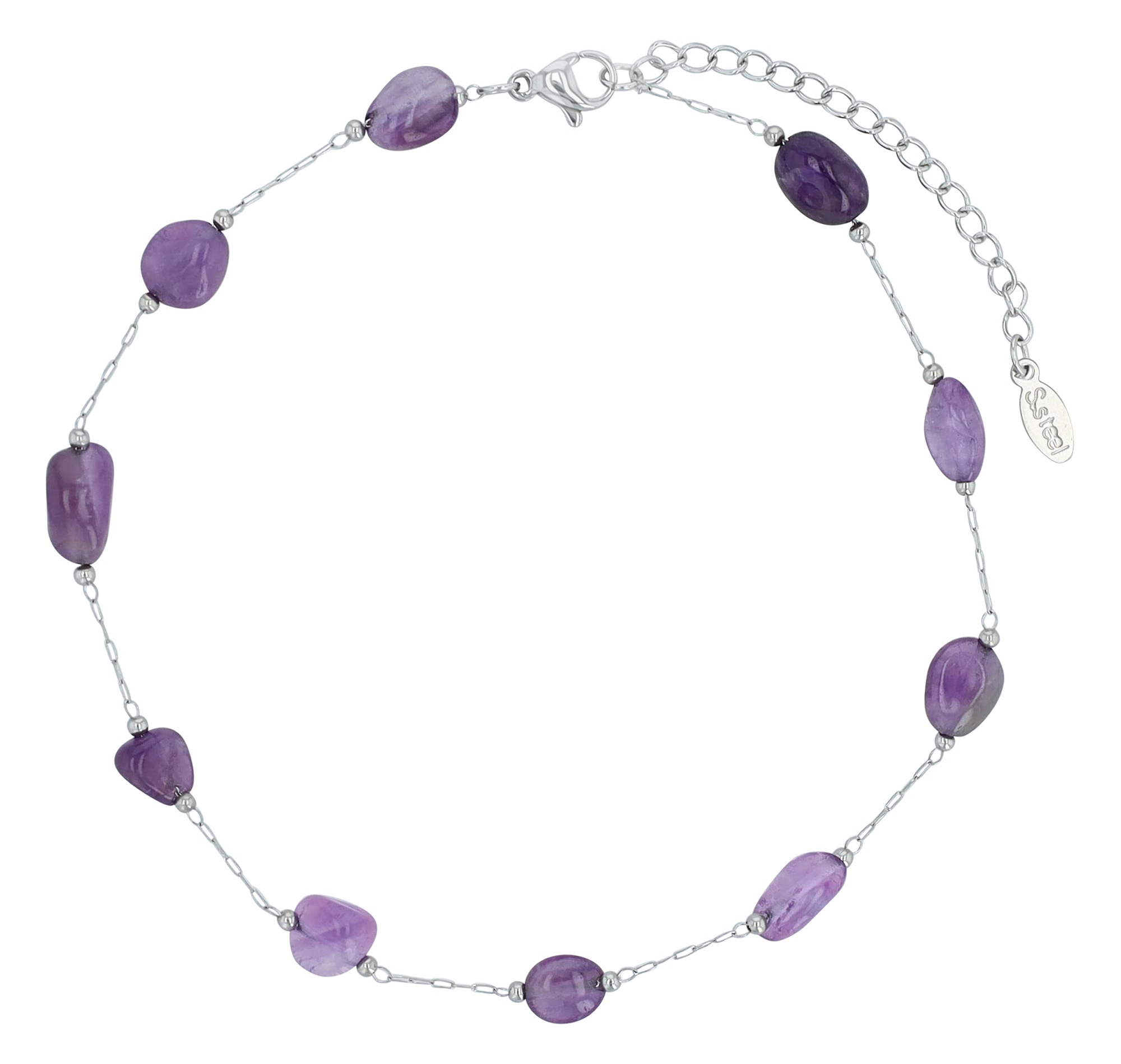 Adelia´s Kettenanhänger »Damen Anhänger aus Edelstahl mit Perle«