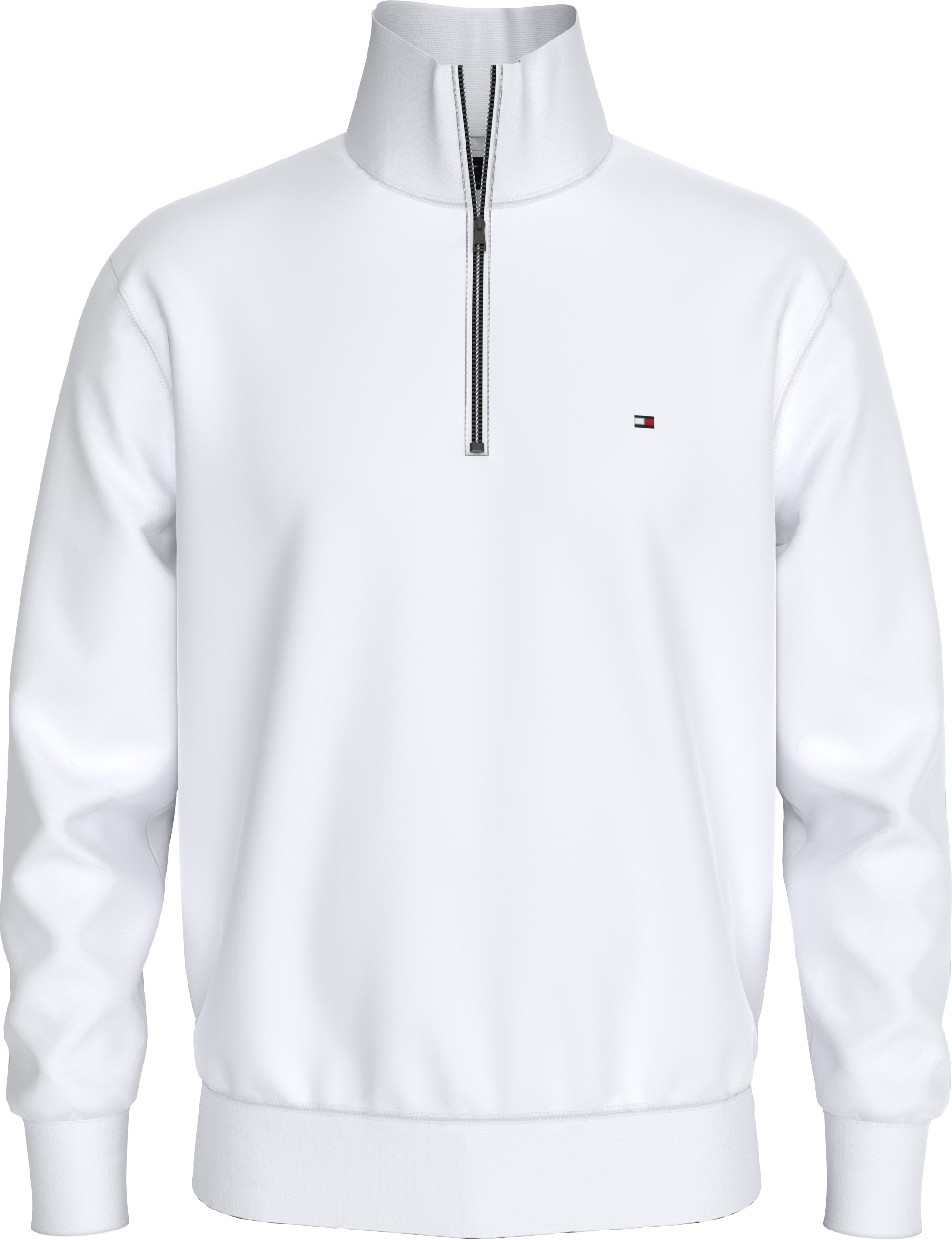 Tommy Hilfiger Sweatshirt »ESSENTIAL FLEECE 1/4 ZIP«, mit Stehkragen