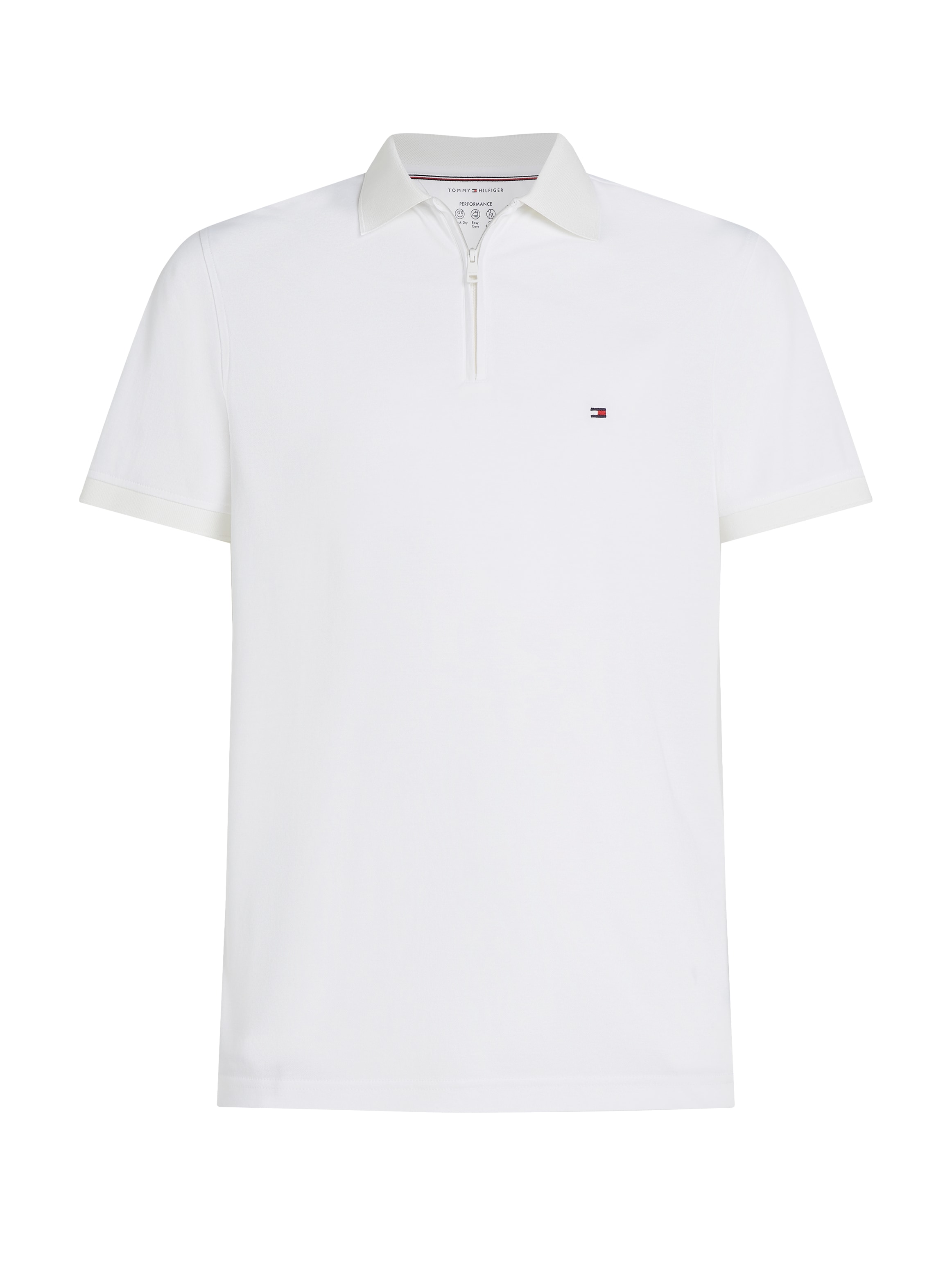 Tommy Hilfiger Poloshirt »PERFORMANCE OXFORD ZIP REG POLO«