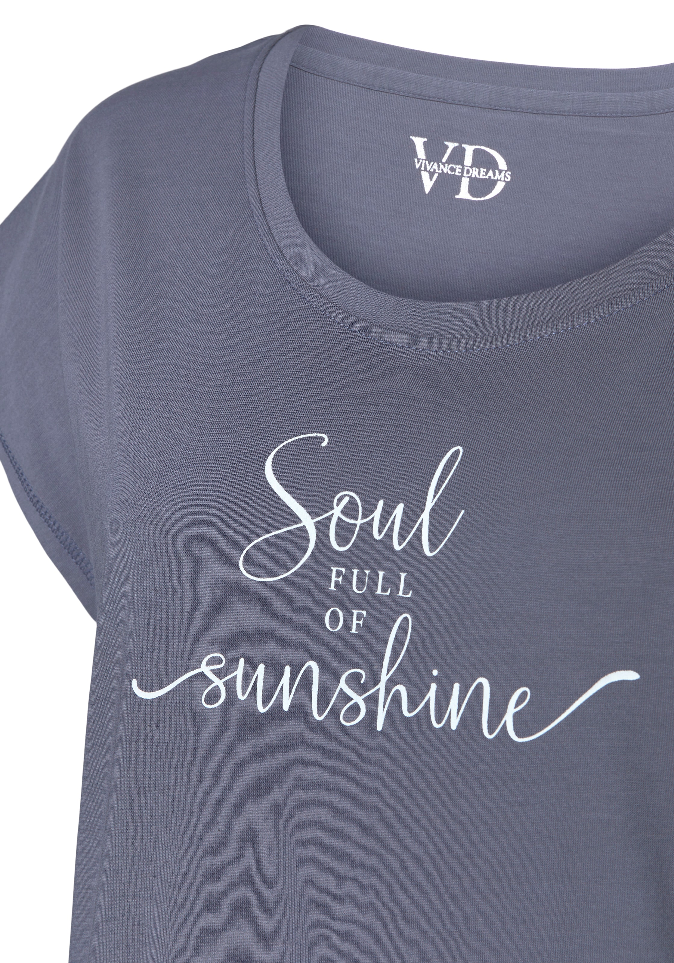 Vivance Dreams T-Shirt, mit Sommer-Statementdruck