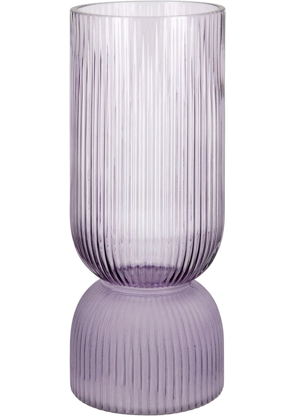 Tischvase »Vase Duppo, aus Glas, Ø ca. 10 cm«, (1 St.), Vasenöffnung ca. 9 cm