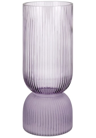 Tischvase »Vase Duppo, aus Glas, Ø ca. 10 cm«, (1 St.)