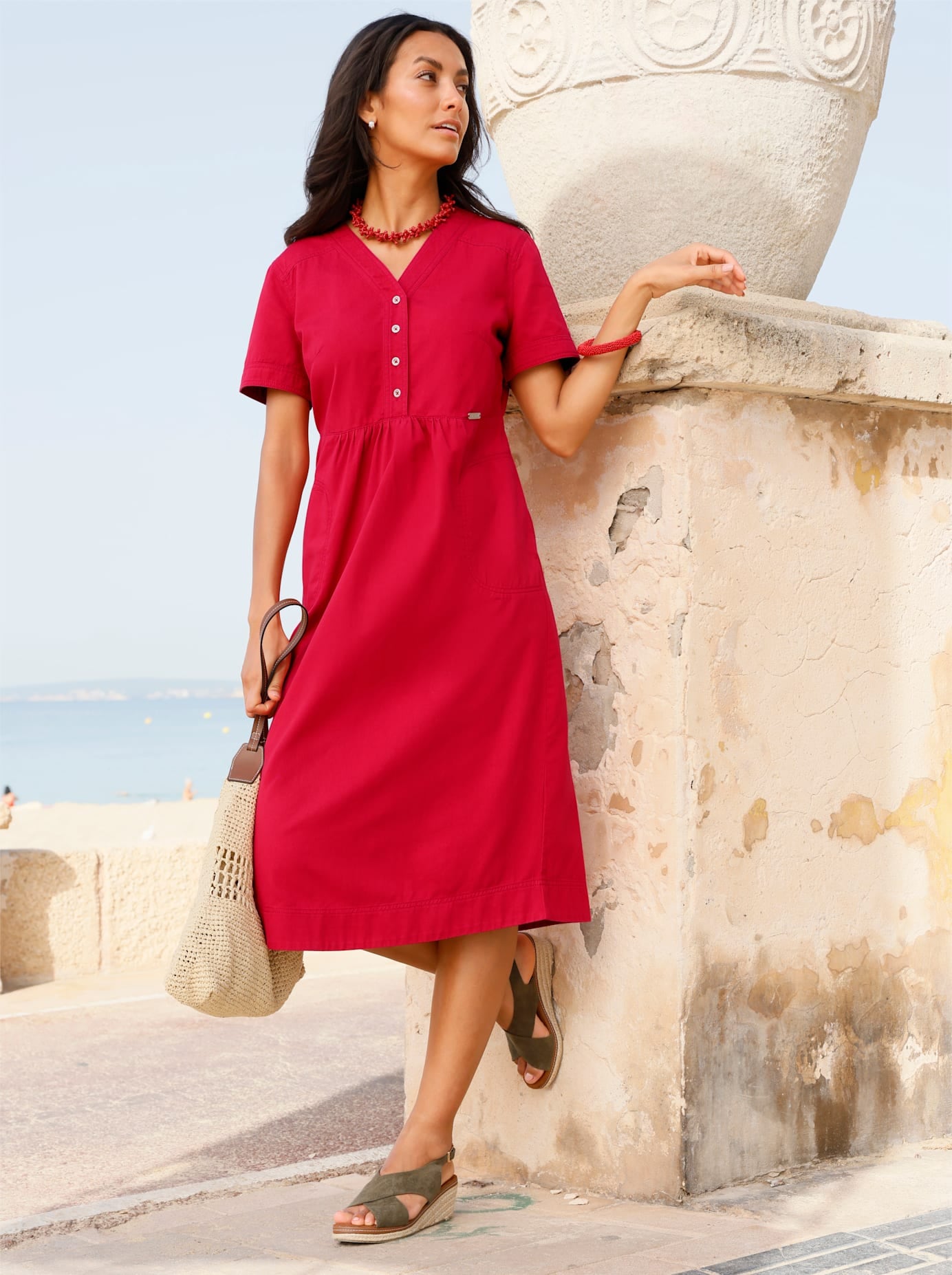 Casual Looks Jeanskleid »Jeans-Kleid«