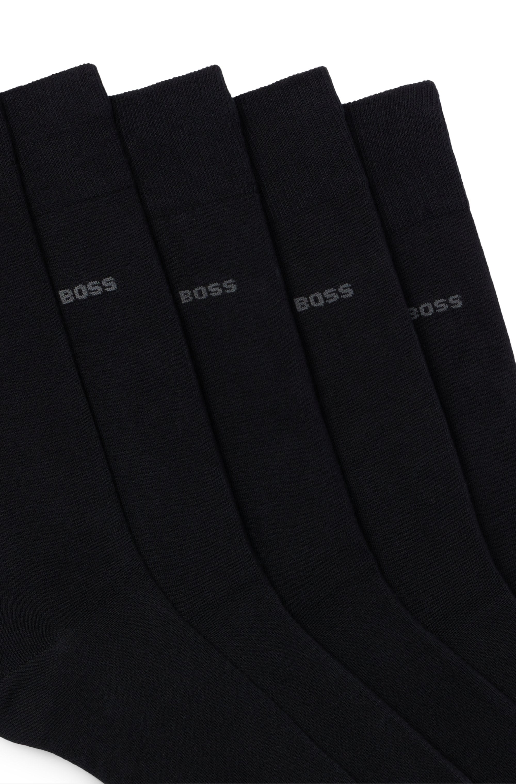 BOSS Socken »5P Uni Color CC«, (5 Paar), in klassischer Unifarbe