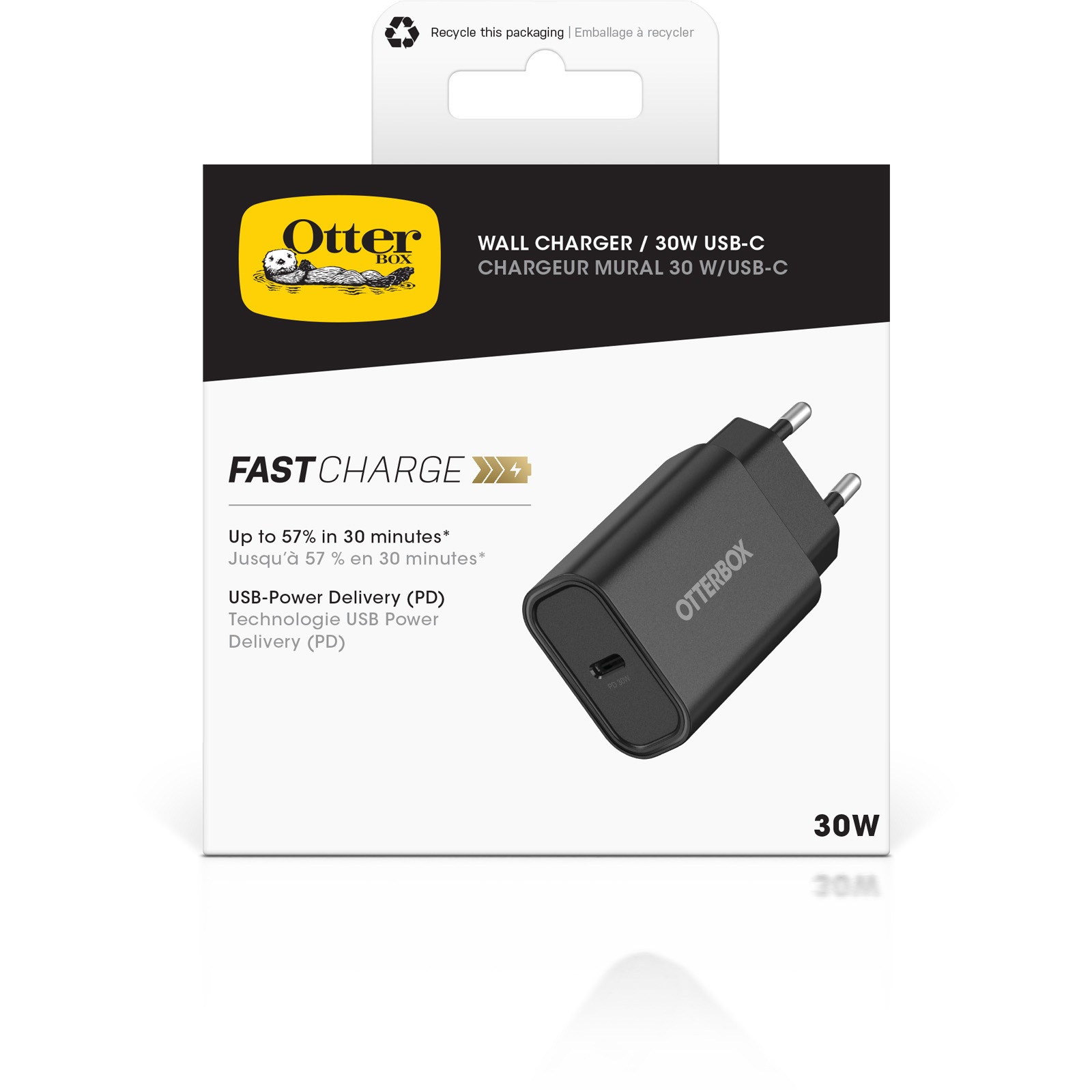 Otterbox USB-Ladegerät »Wall Charger 30W USB-C«, USB-Power Delivery (PD)