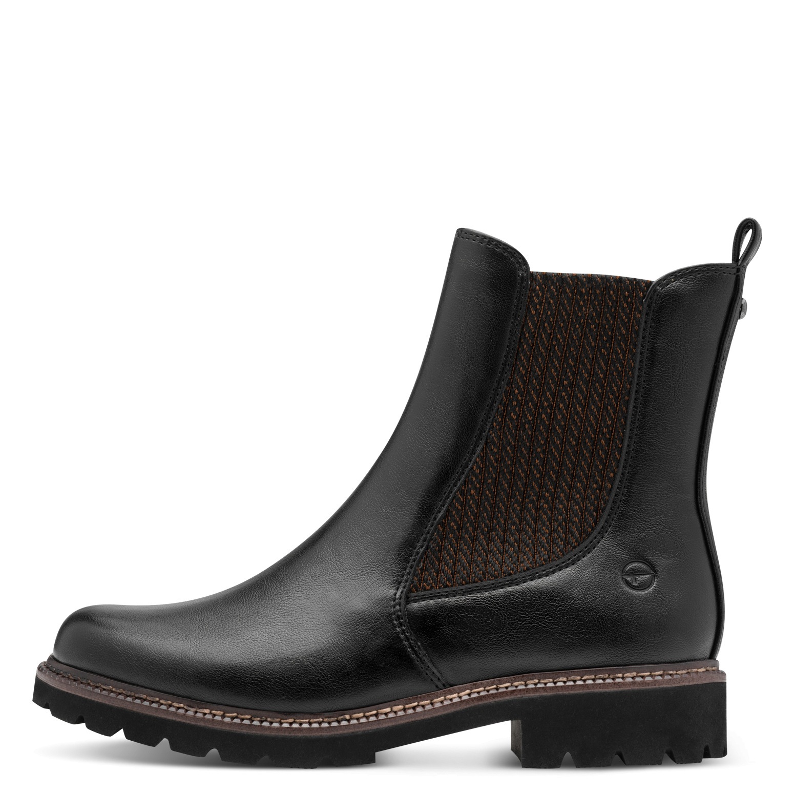 Tamaris Chelseaboots  , Businessschuh, Schlupfschuh, Stiefelette mit Stretcheinsätzen