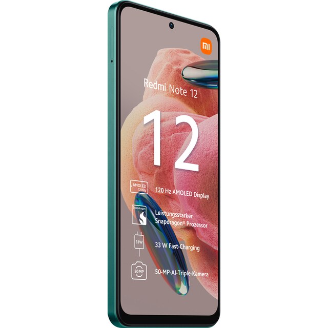 Xiaomi Smartphone »Redmi Note 12 4GB+128GB«, Grün, 16,94 cm/6,67 Zoll, 128  GB Speicherplatz, 50 MP Kamera jetzt im OTTO Online Shop