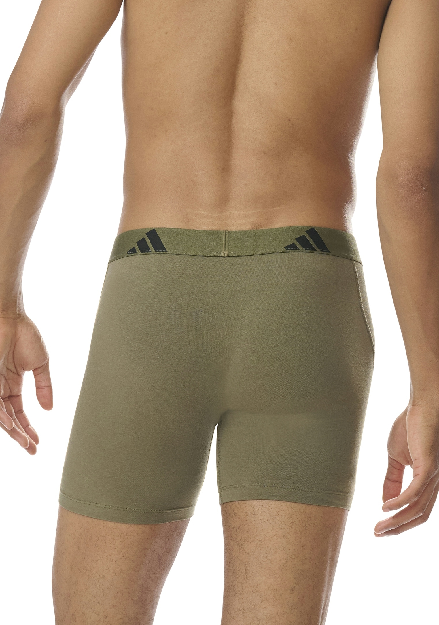 adidas Sportswear Boxershorts »Active Flex Cotton«, (3er Pack), mit etwas längerem Bein